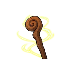 Fiery Staff