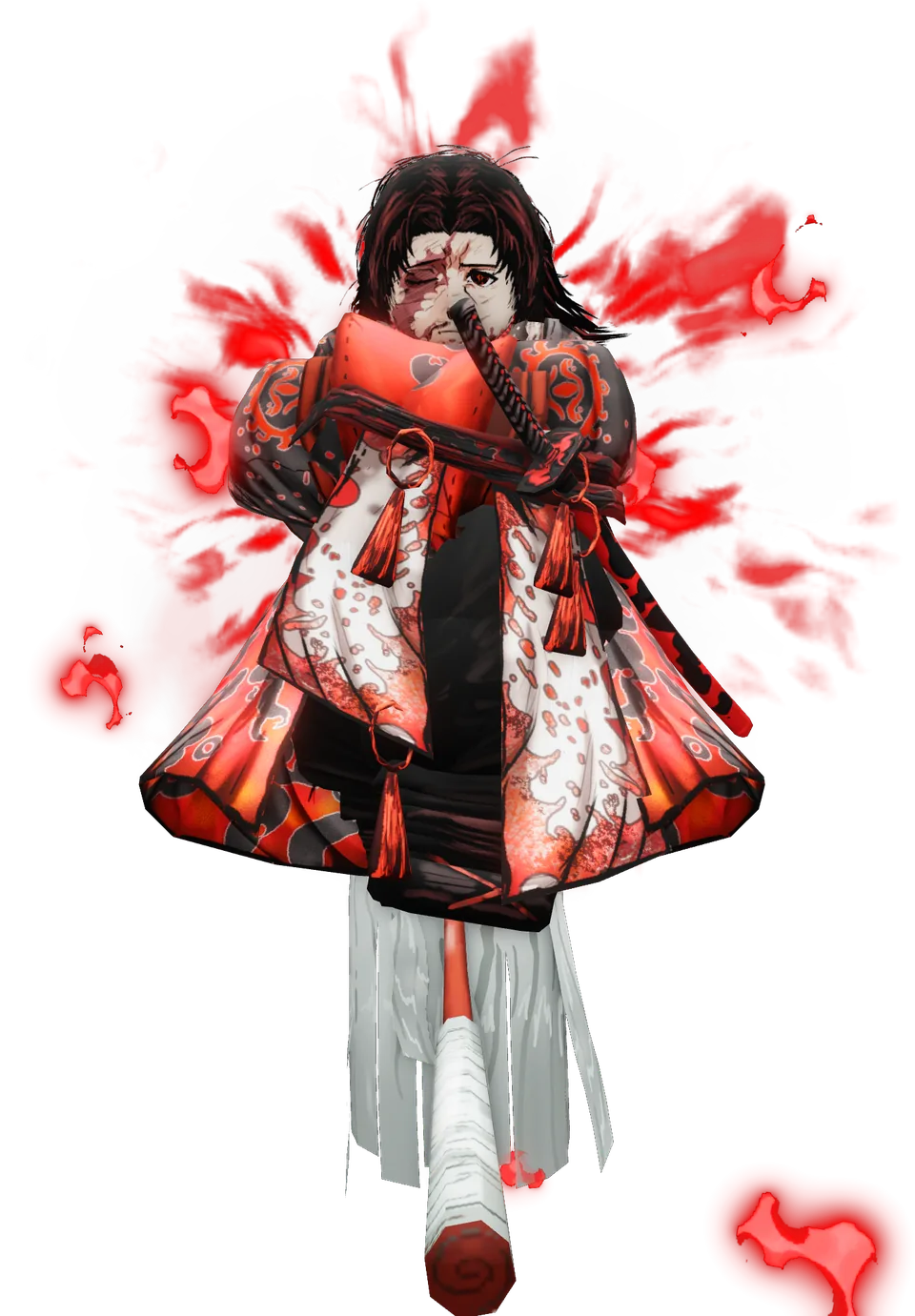 Crimson Captain (Moon) shiny full-body pose