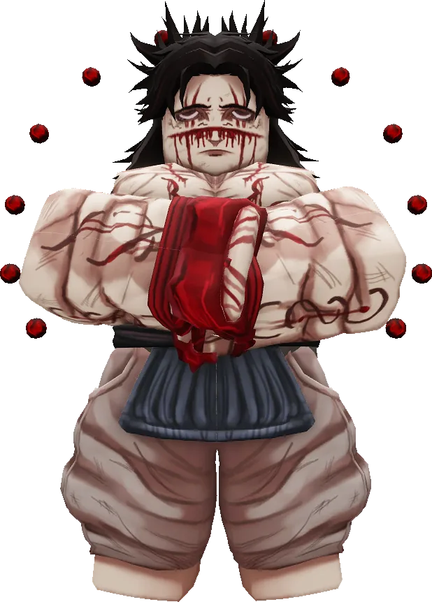Crimson shiny full-body pose