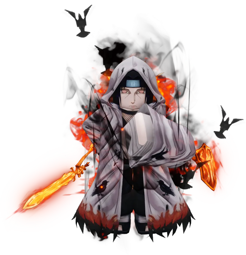 Crow (Black Fire) full-body pose