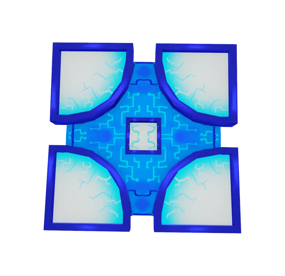 Cube full-body pose