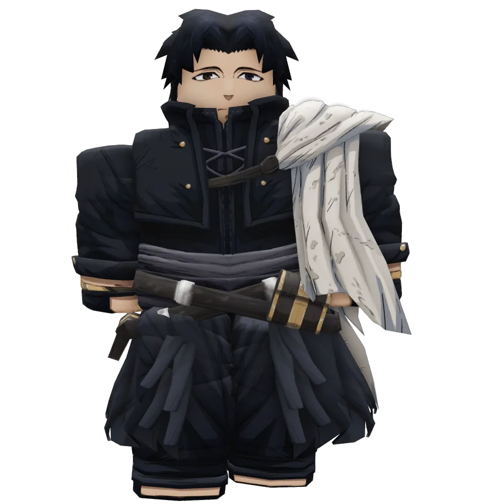 Cursed Immortal full-body pose