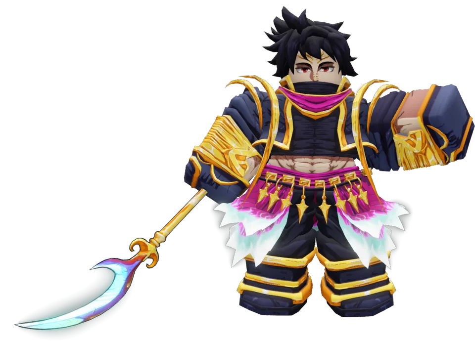 Dark Mage shiny full-body pose