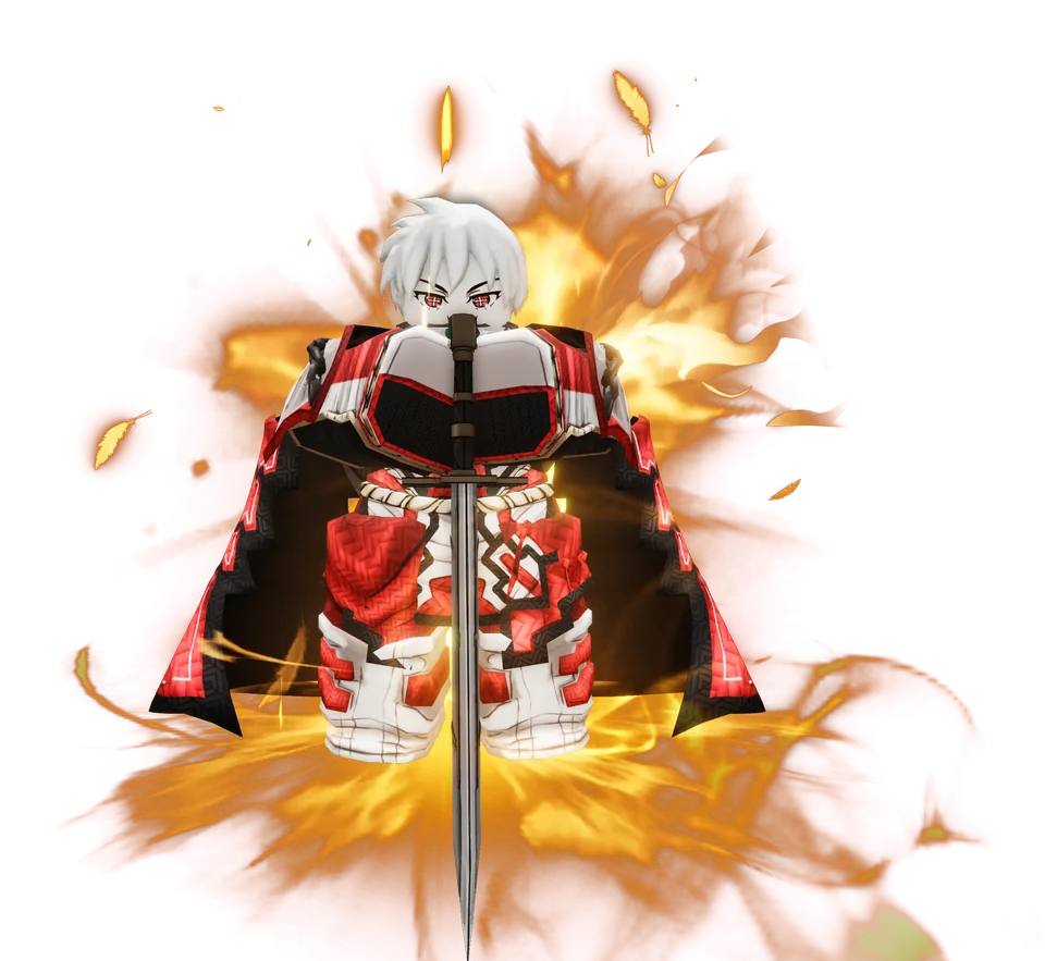 Fallen Angel (Holy) full-body pose