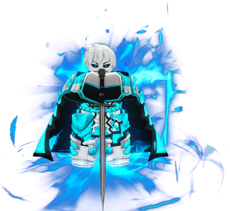 Fallen Angel (Holy) shiny full-body pose
