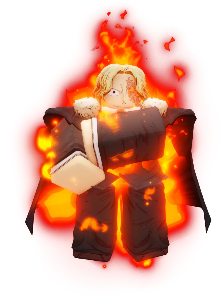 Flame Emperor (Reincarnate) full-body pose