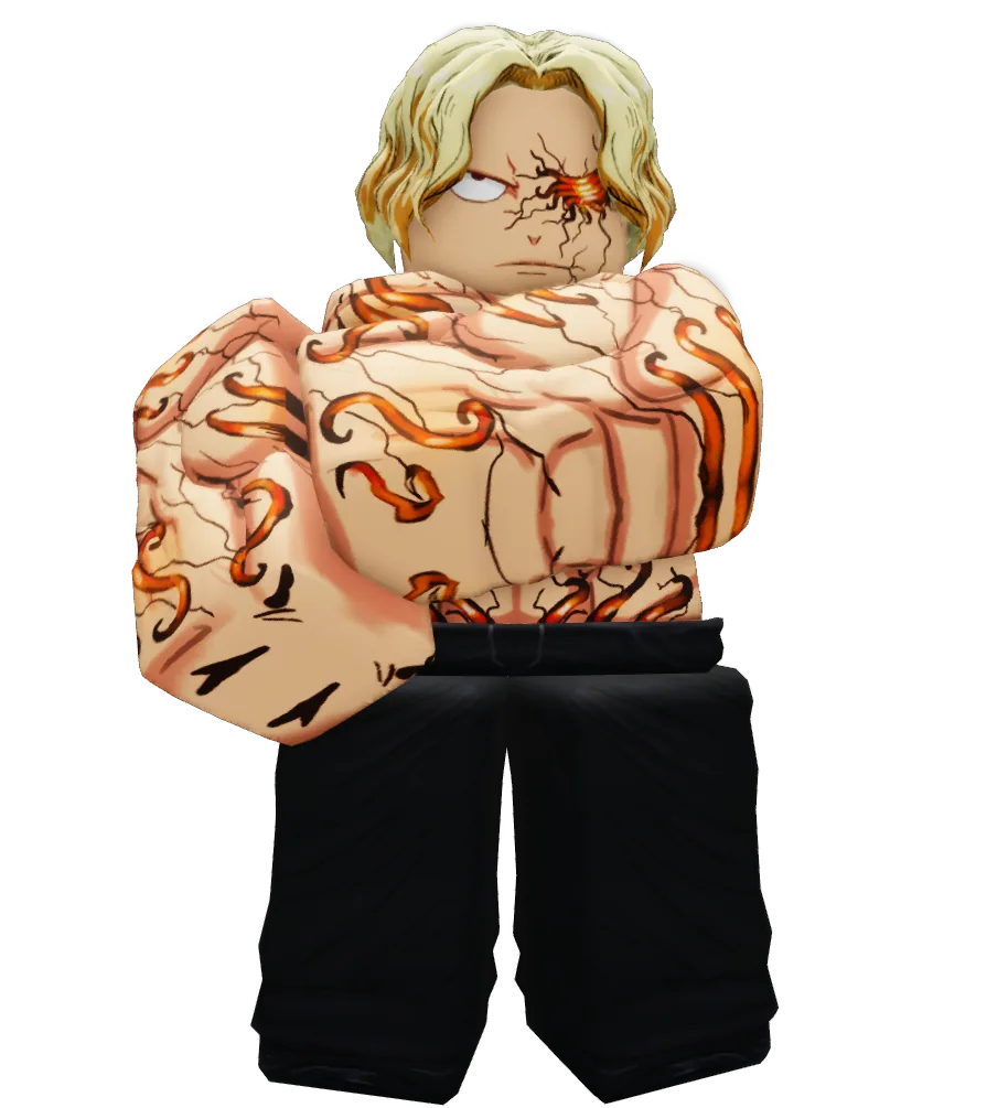 Flame Emperor shiny full-body pose