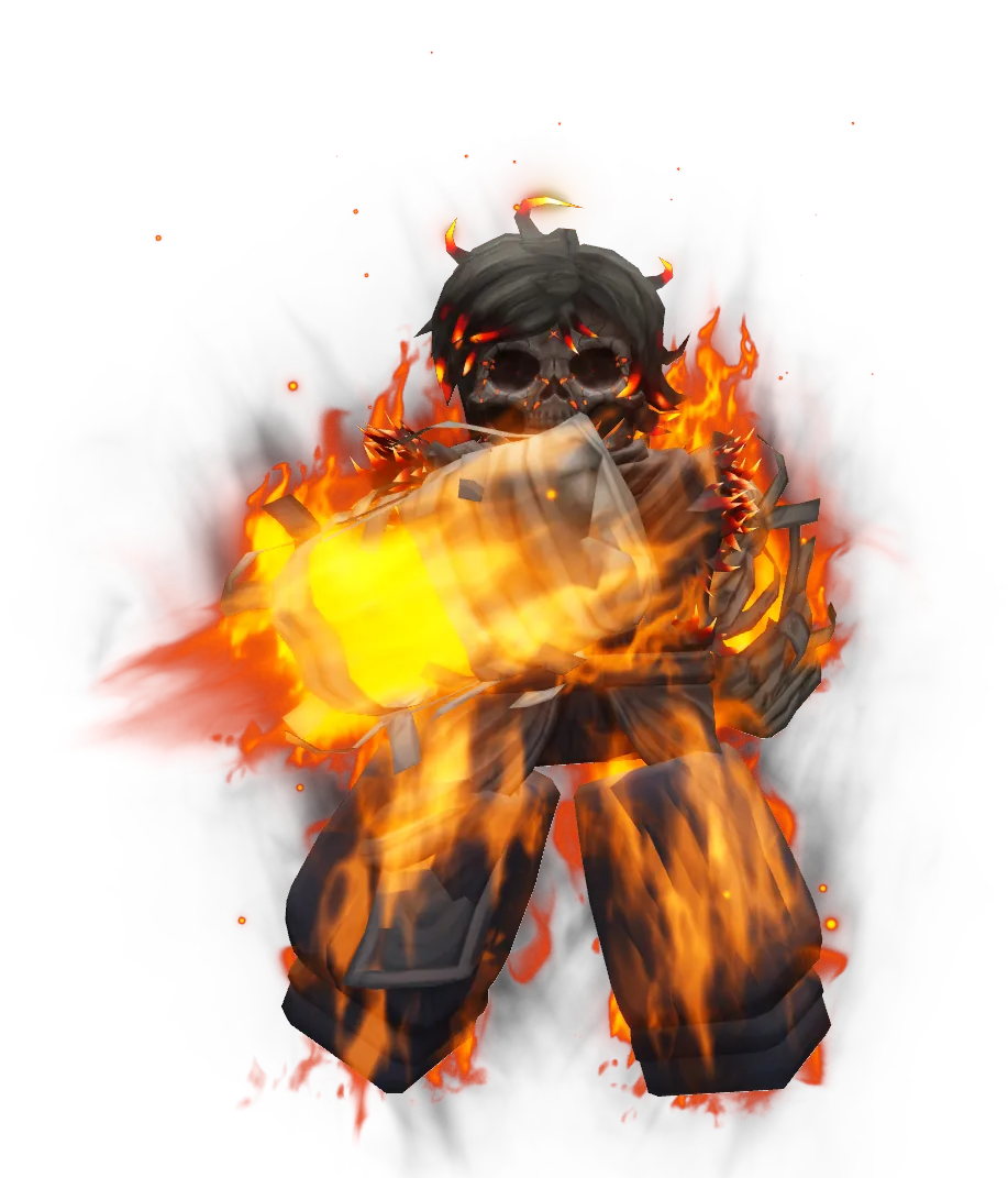 Hollow (Blaze) shiny full-body pose