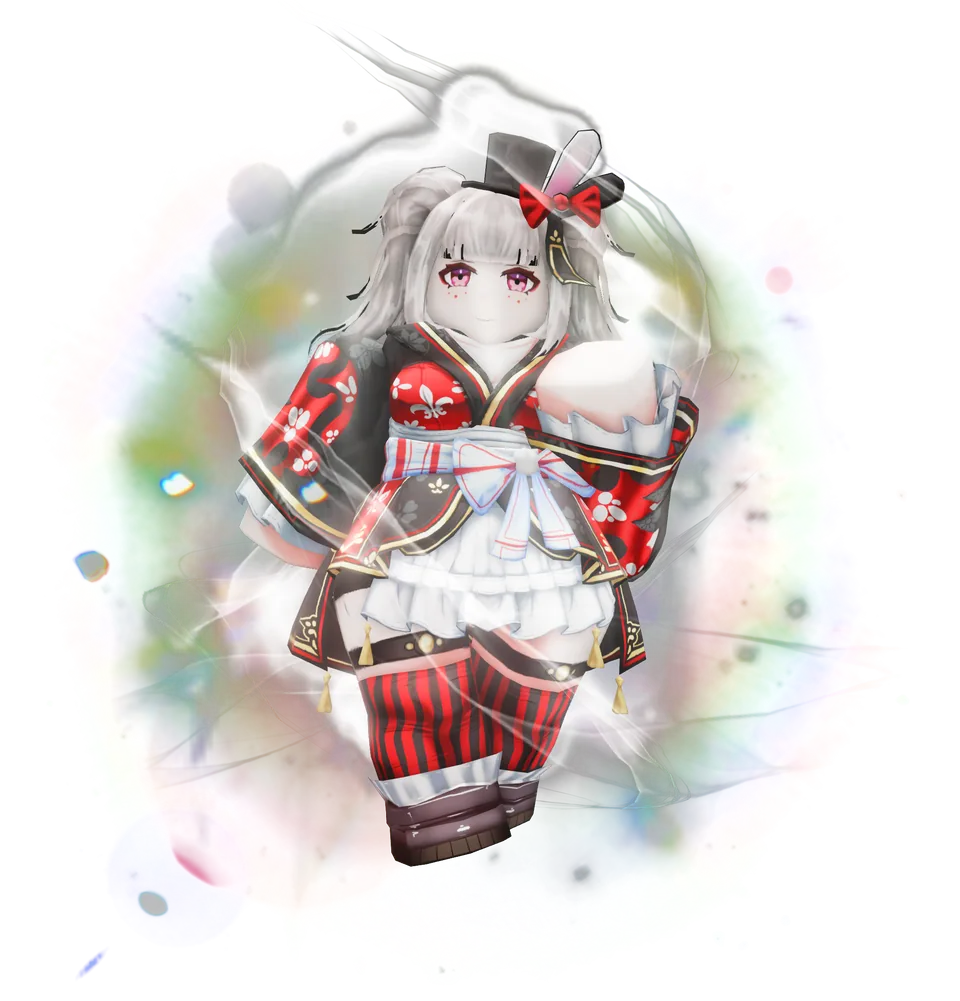 Kitsune shiny full-body pose