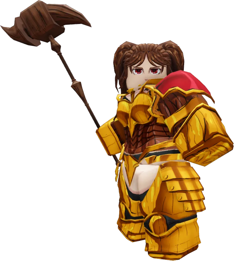 Lady Giant full-body pose
