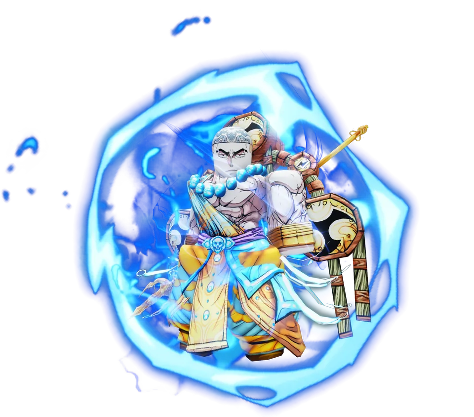 Lightning God (Overcharged) full-body pose