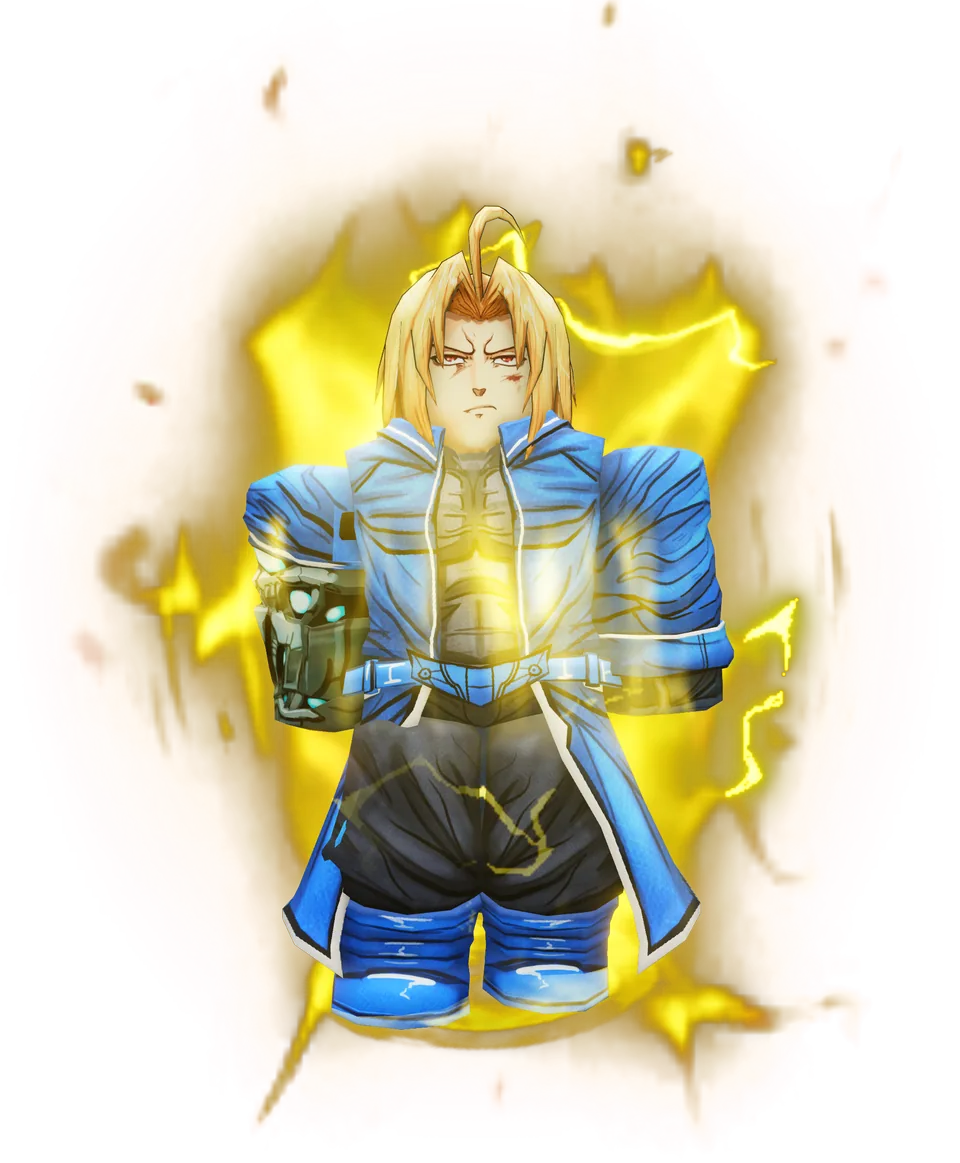 Metallic Alchemist shiny full-body pose