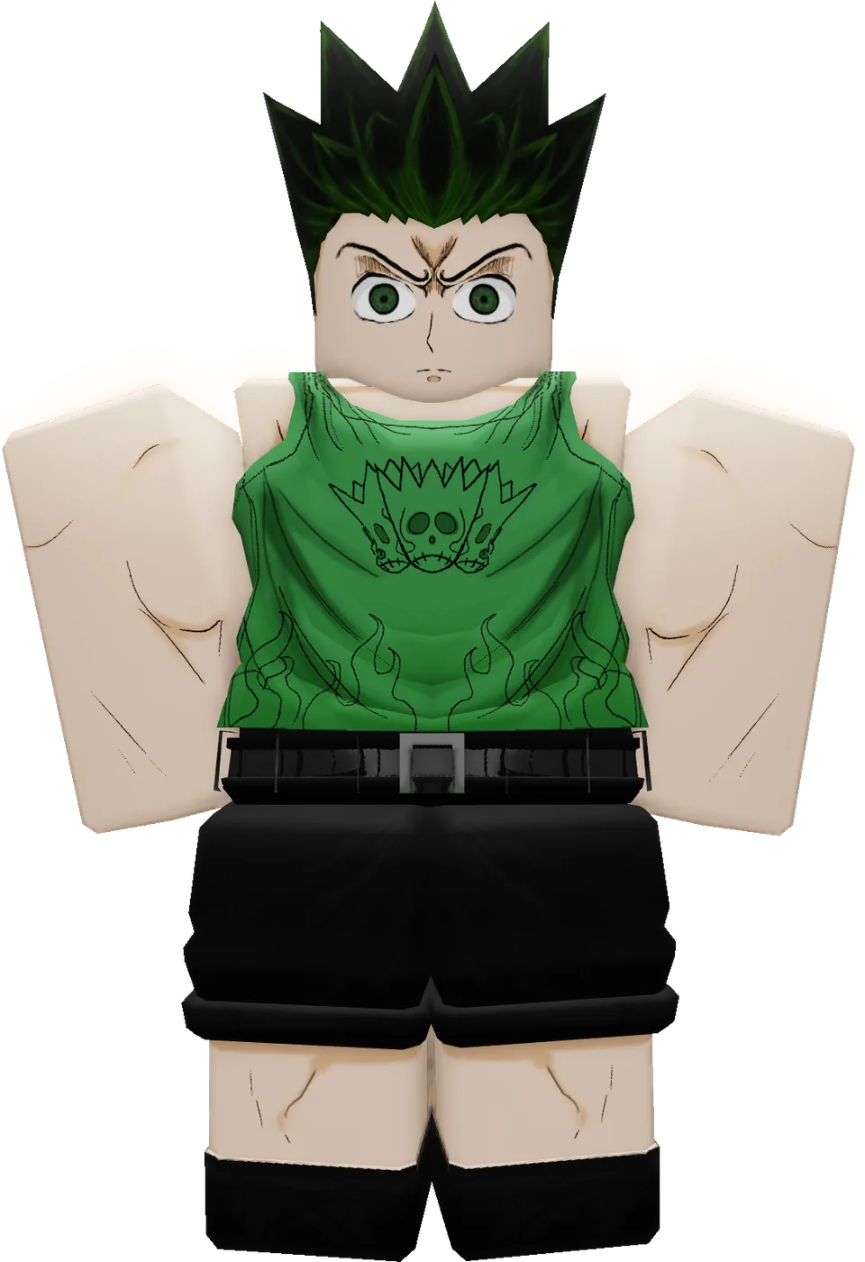 Nen Hunter full-body pose
