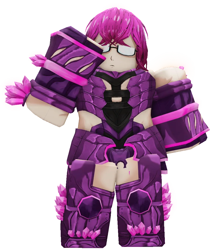 Puppet shiny full-body pose