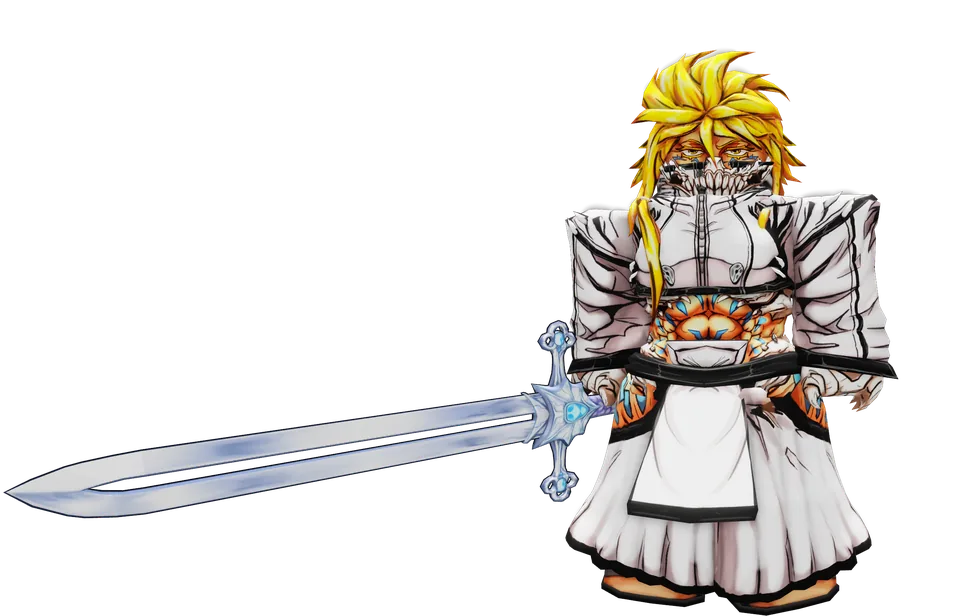 Sharkfang full-body pose