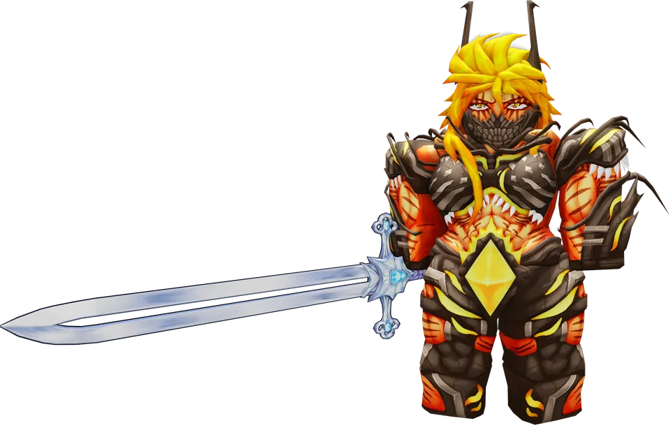 Sharkfang shiny full-body pose