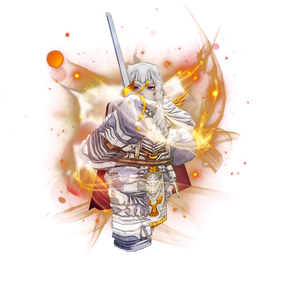 Silver Falcon full-body pose