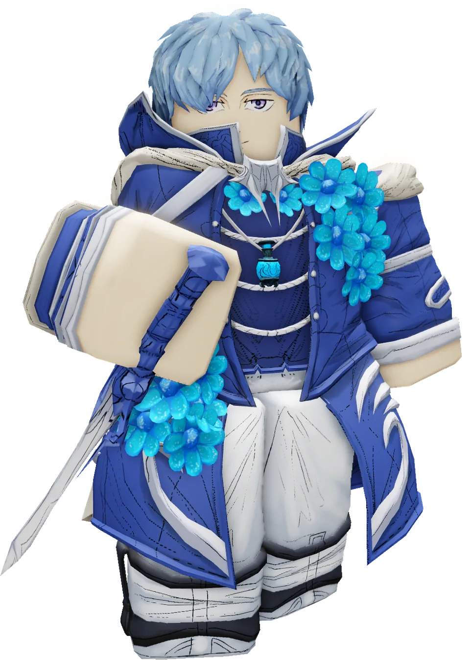 The Hero full-body pose