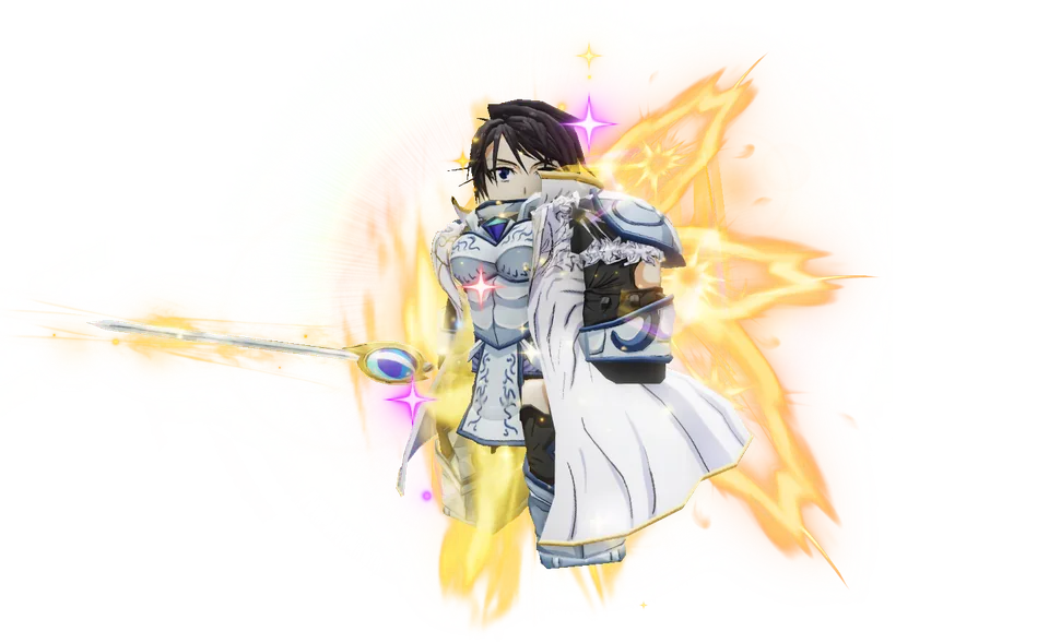 True Saint (Holy) full-body pose