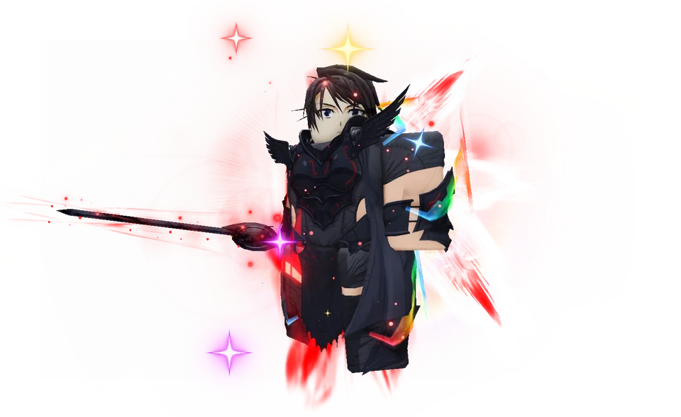 True Saint (Holy) shiny full-body pose