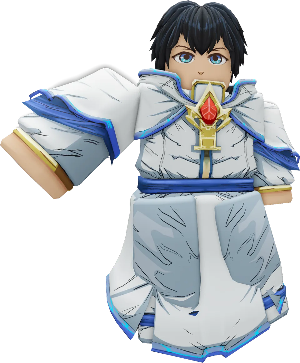 Water Mage full-body pose