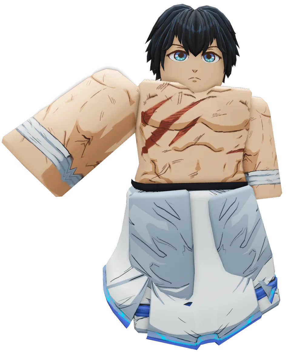 Water Mage shiny full-body pose